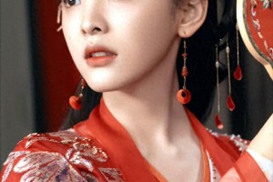 章若楠《淮水竹亭》红衣造型封神，演技炸裂成古偶新顶流