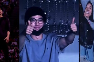 肖战现身李健演唱会引轰动，素颜休闲造型抢镜